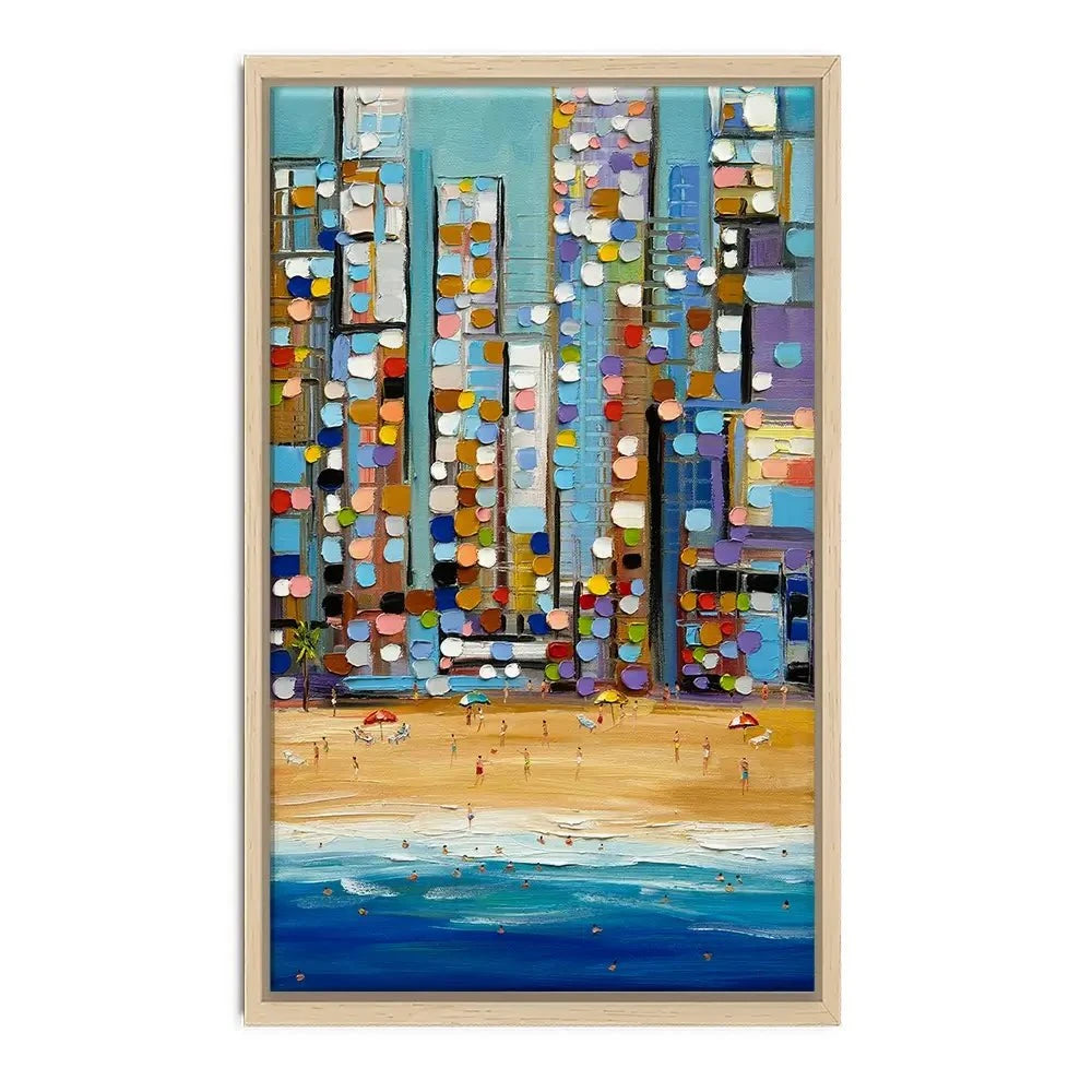 Summer People Canvas Print Summer People Canvas Print wall art product Ekaterina Ermilkina
