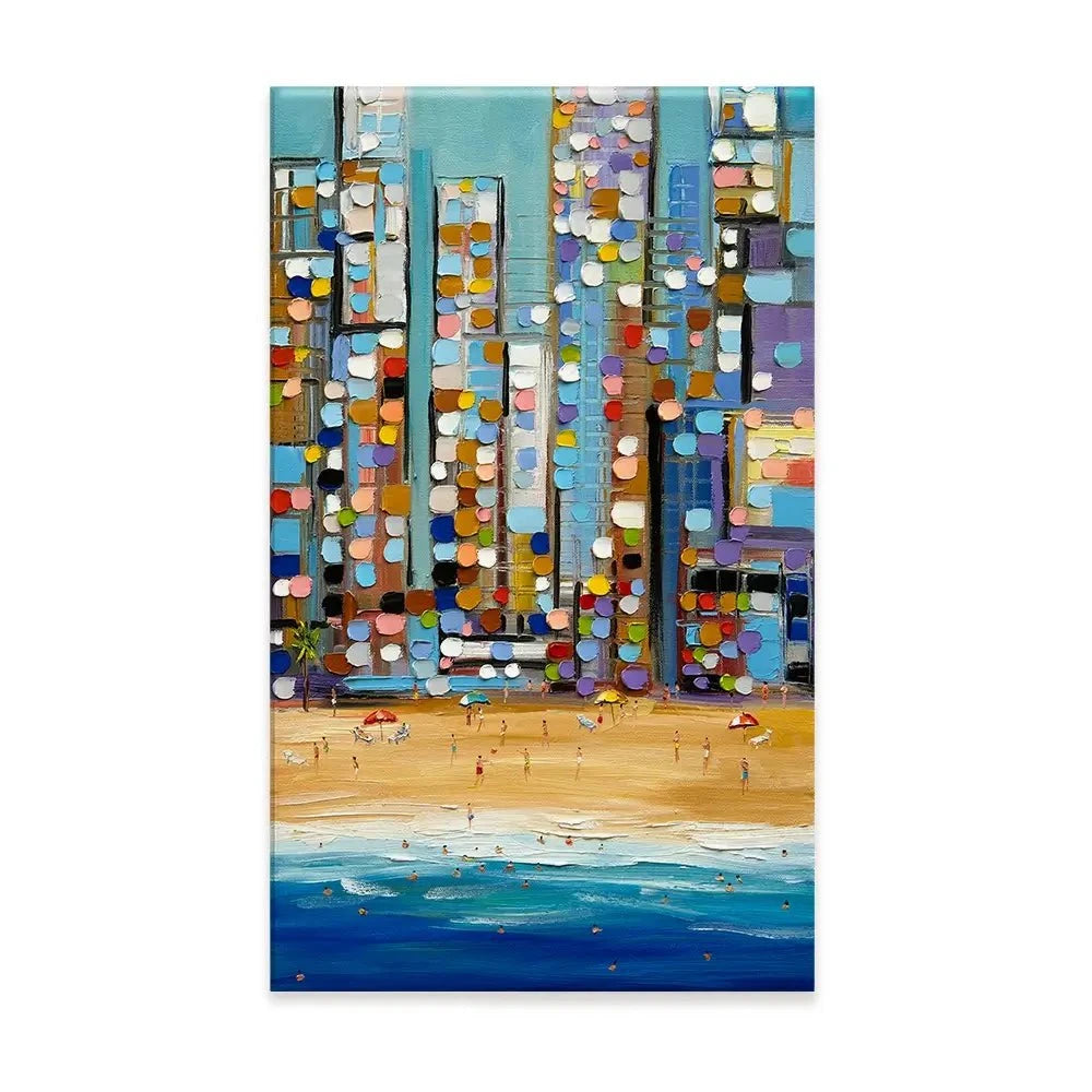 Summer People Canvas Print Summer People Canvas Print wall art product Ekaterina Ermilkina