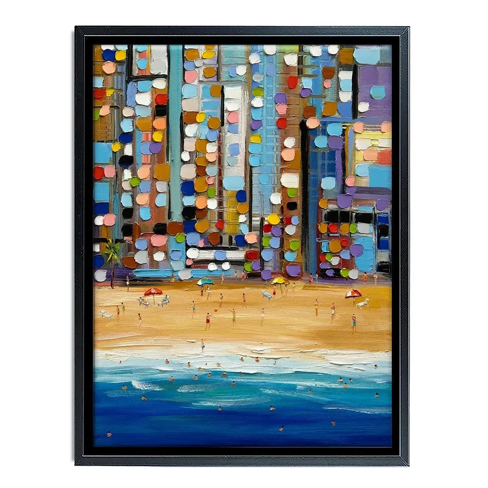 Summer People Canvas Print Summer People Canvas Print wall art product Ekaterina Ermilkina