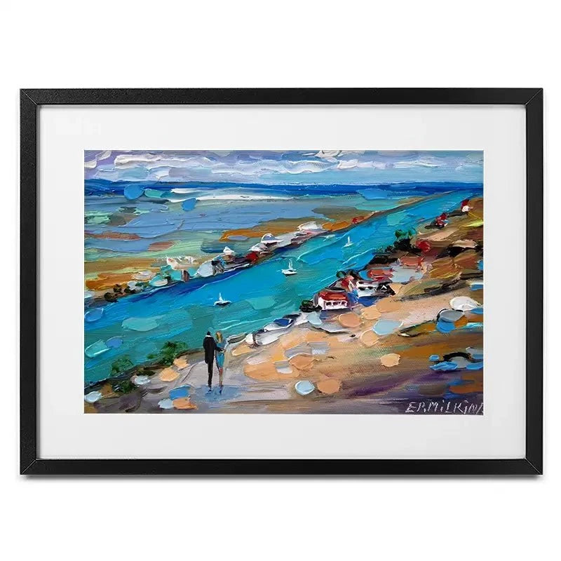Summer Time Framed Art Print Summer Time Framed Art Print wall art product Ekaterina Ermilkina