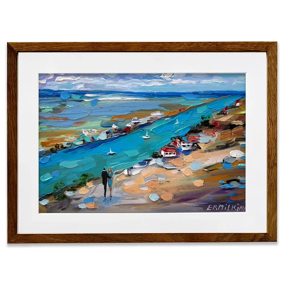 Summer Time Framed Art Print Summer Time Framed Art Print wall art product Ekaterina Ermilkina