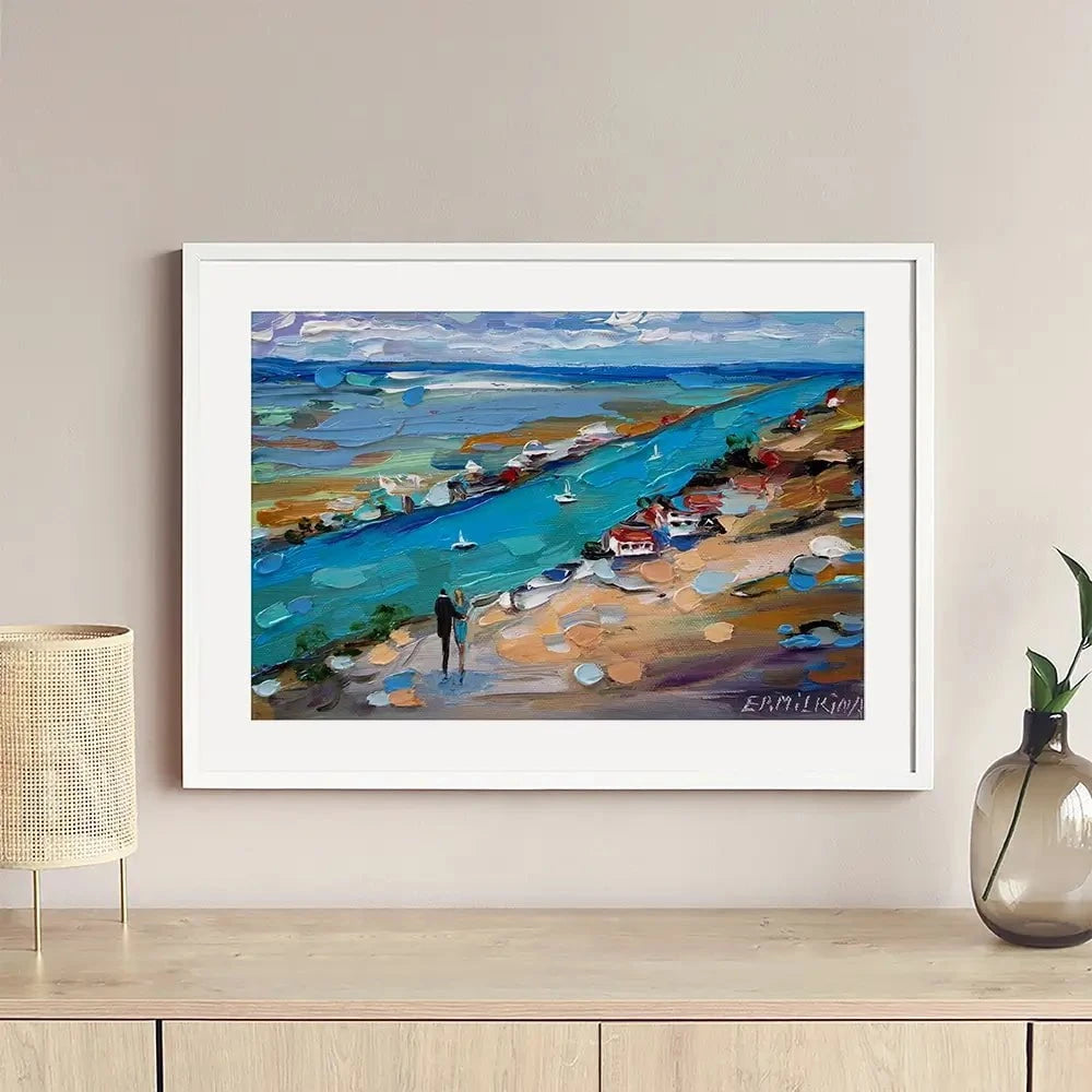 Summer Time Framed Art Print Summer Time Framed Art Print wall art product Ekaterina Ermilkina