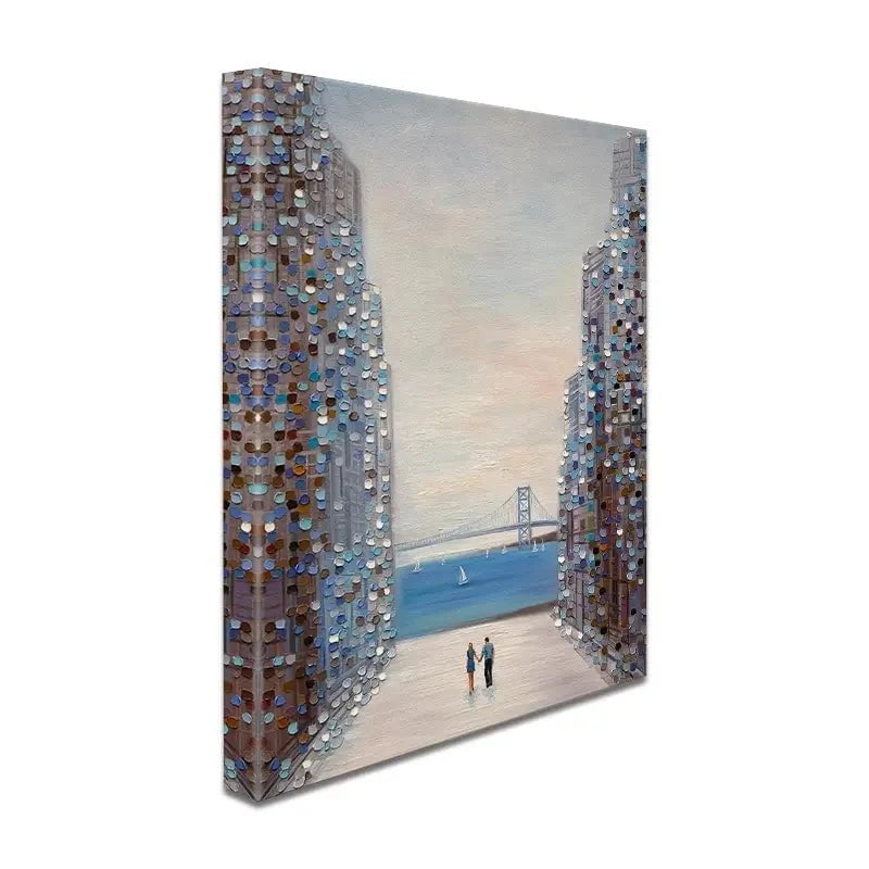 Summer View Canvas Print Summer View Canvas Print wall art product Ekaterina Ermilkina