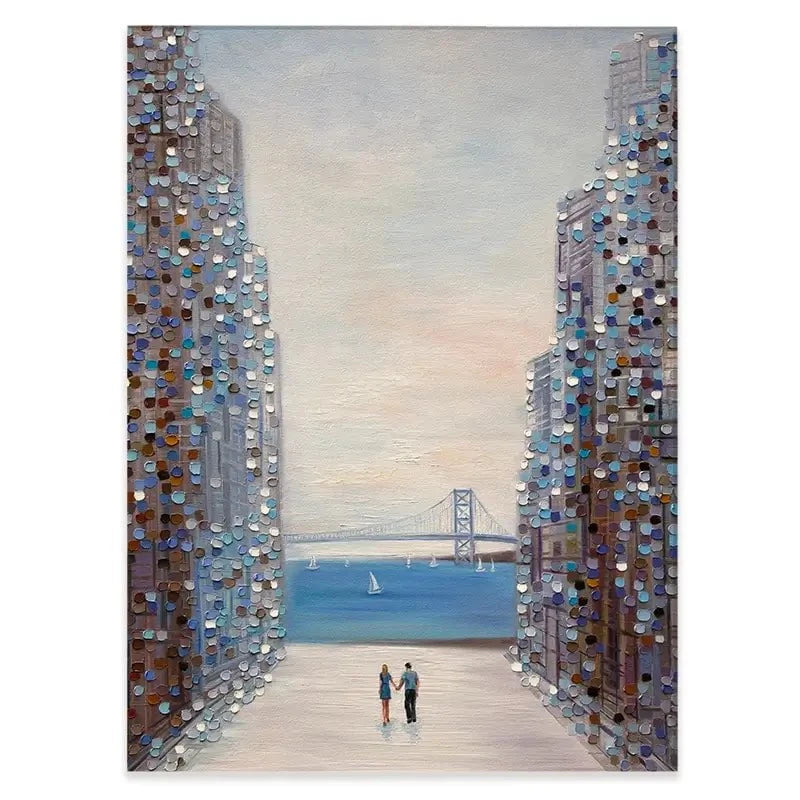 Summer View Canvas Print Summer View Canvas Print wall art product Ekaterina Ermilkina