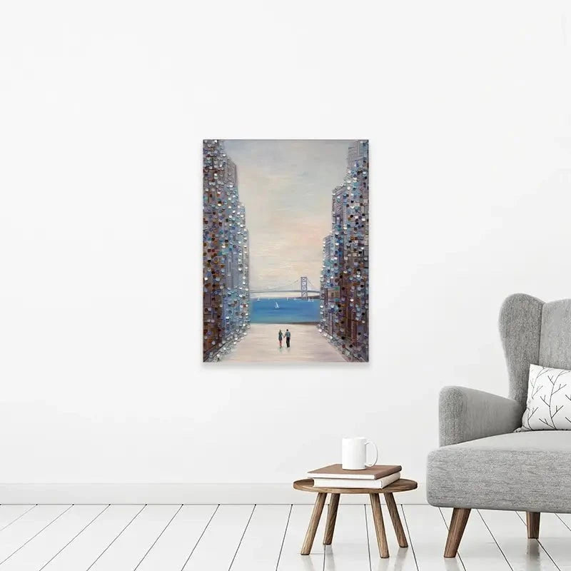 Summer View Canvas Print Summer View Canvas Print wall art product Ekaterina Ermilkina