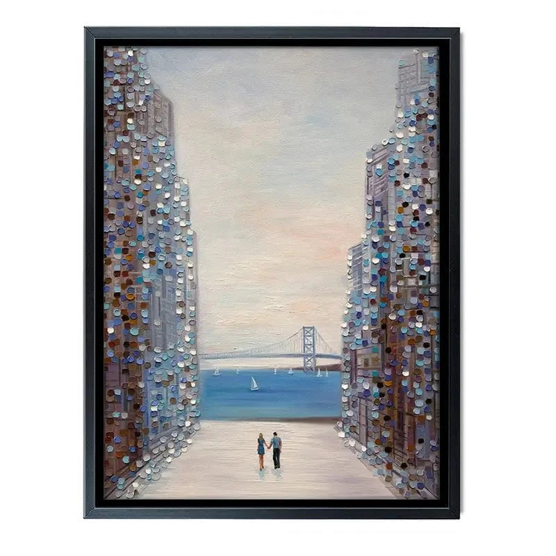 Summer View Canvas Print Summer View Canvas Print wall art product Ekaterina Ermilkina