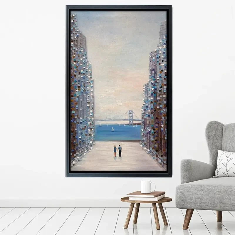 Summer View Canvas Print Summer View Canvas Print wall art product Ekaterina Ermilkina