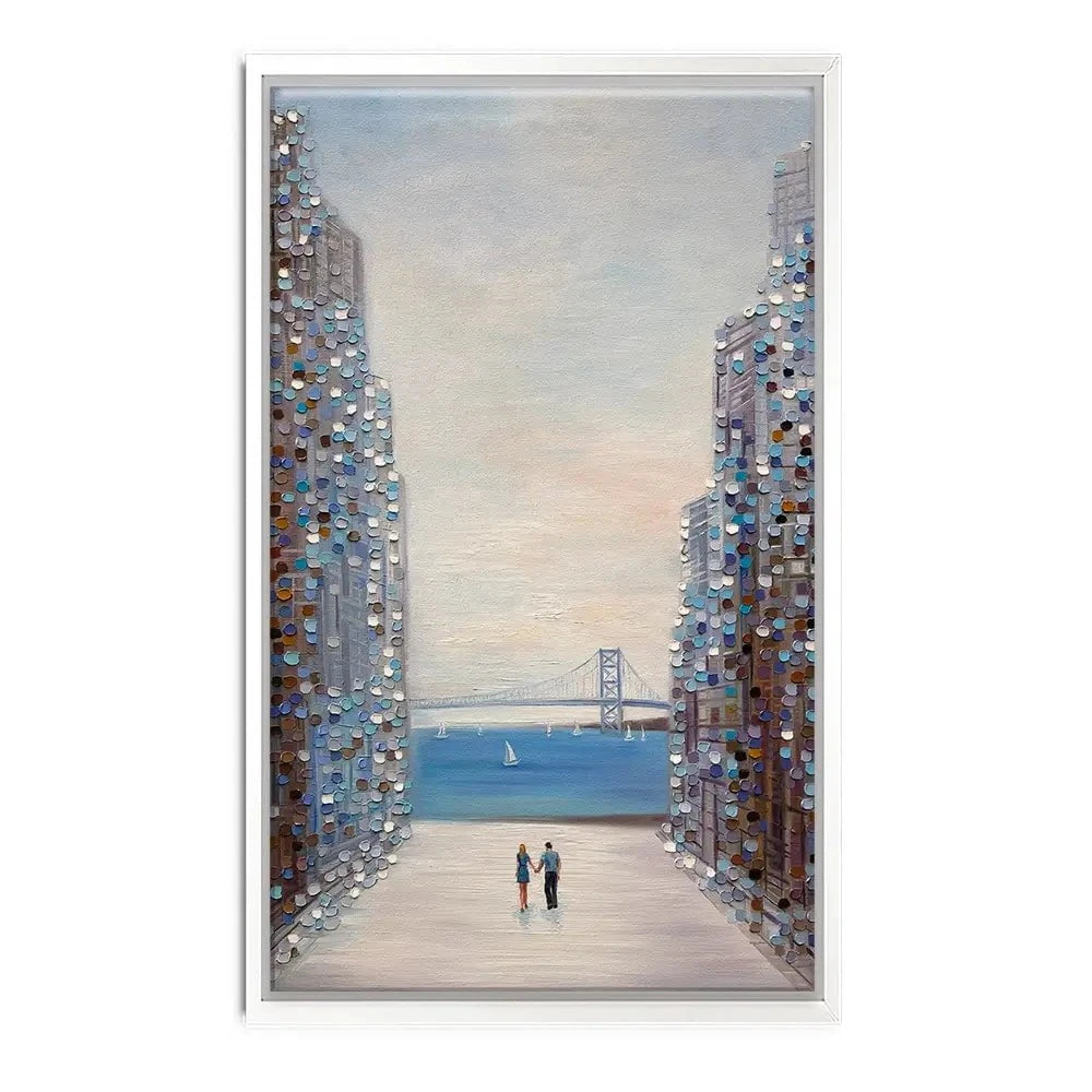 Summer View Canvas Print Summer View Canvas Print wall art product Ekaterina Ermilkina