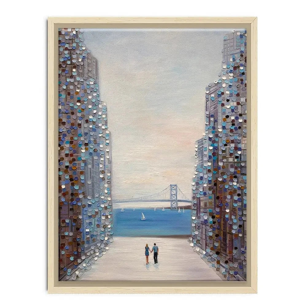 Summer View Canvas Print Summer View Canvas Print wall art product Ekaterina Ermilkina