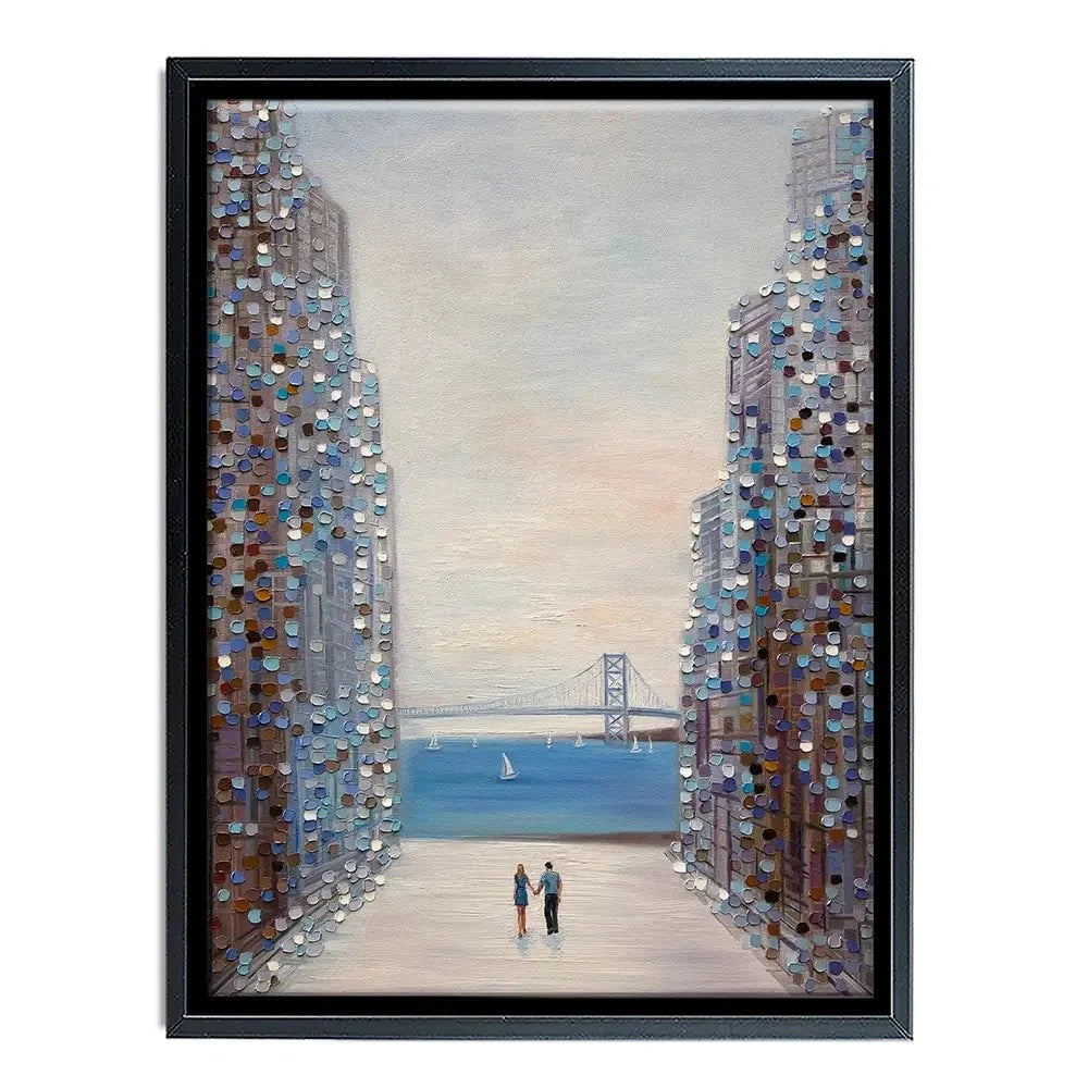 Summer View Canvas Print Summer View Canvas Print wall art product Ekaterina Ermilkina