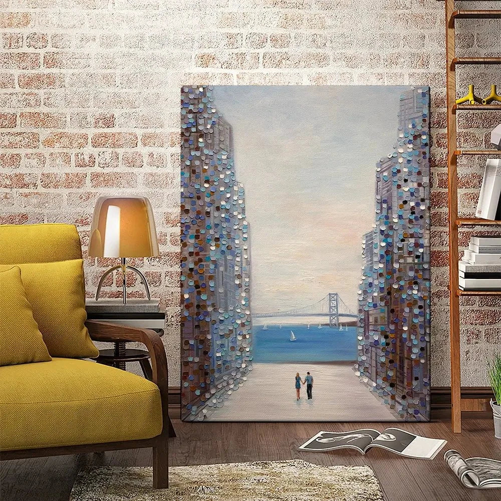 Summer View Canvas Print Summer View Canvas Print wall art product Ekaterina Ermilkina