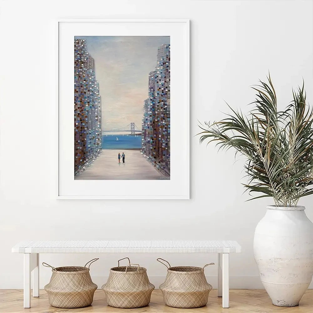Summer View Framed Art Print Summer View Framed Art Print wall art product Ekaterina Ermilkina