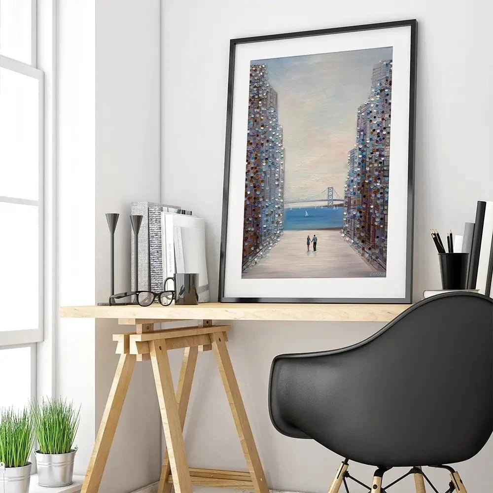 Summer View Framed Art Print Summer View Framed Art Print wall art product Ekaterina Ermilkina