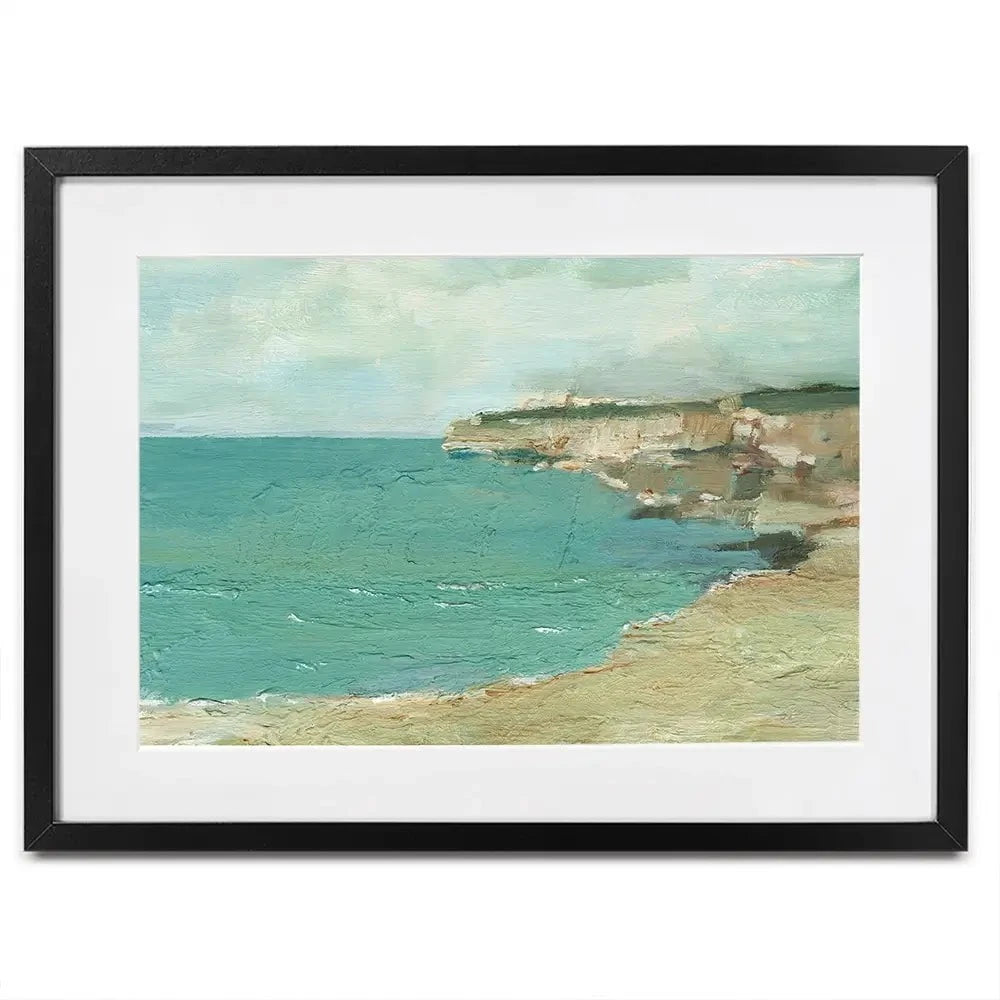 Sun Drenched Cliffs 2 Framed Art Print Sun Drenched Cliffs 2 Framed Art Print wall art product Ethan Harper