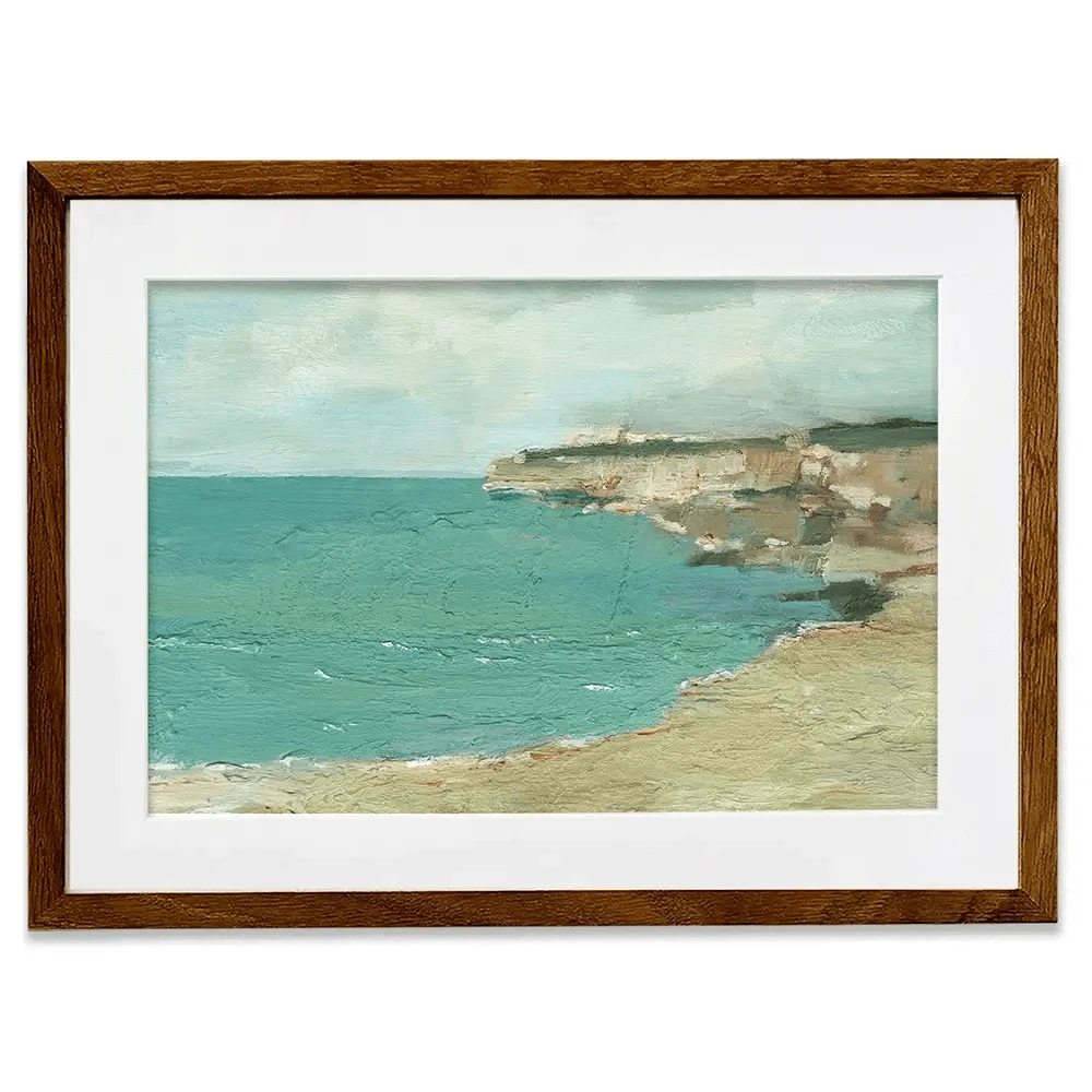 Sun Drenched Cliffs 2 Framed Art Print Sun Drenched Cliffs 2 Framed Art Print wall art product Ethan Harper