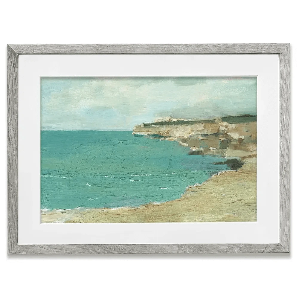 Sun Drenched Cliffs 2 Framed Art Print Sun Drenched Cliffs 2 Framed Art Print wall art product Ethan Harper