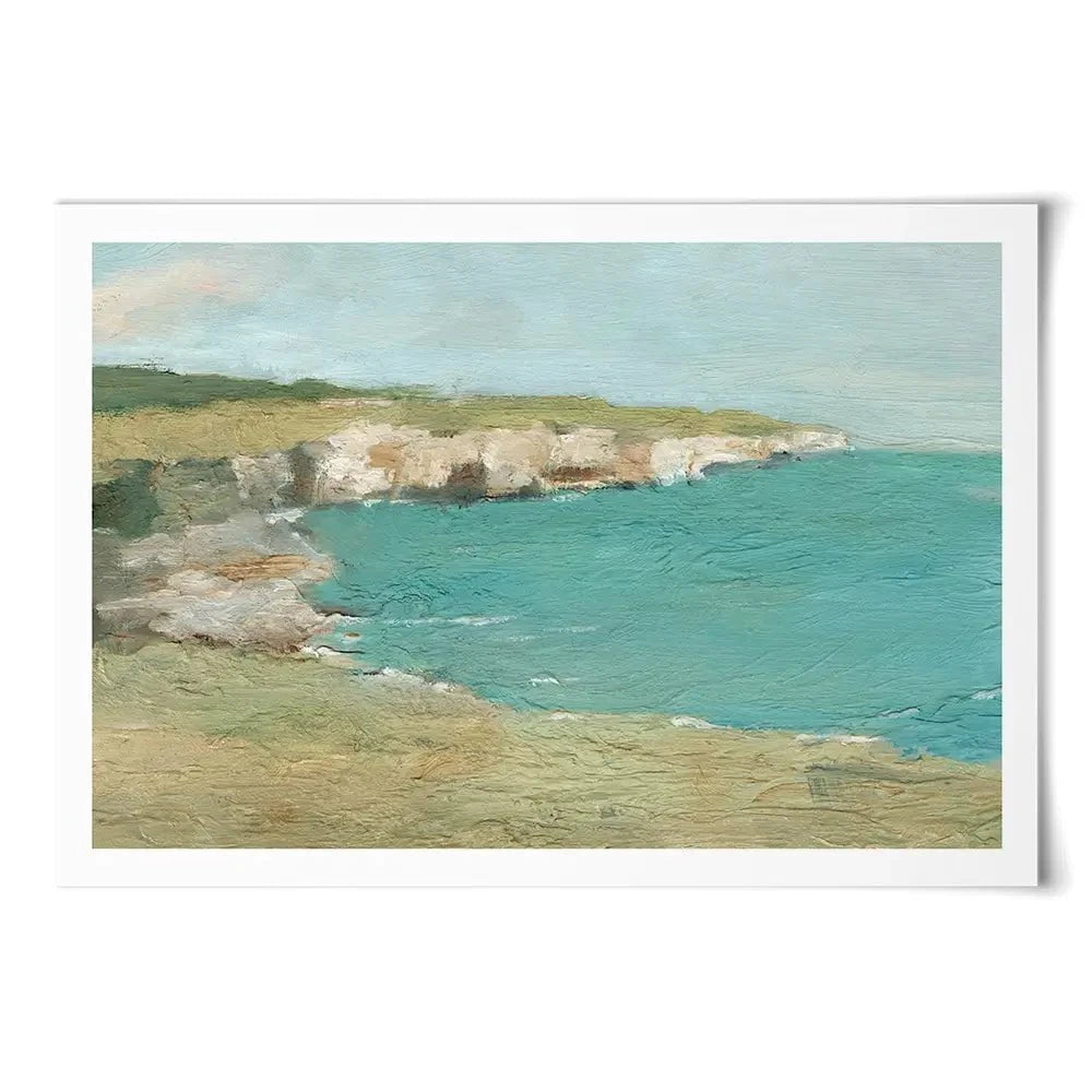 Sun Drenched Cliffs Art Print Sun Drenched Cliffs Art Print wall art product Ethan Harper