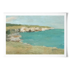 Sun Drenched Cliffs Art Print Sun Drenched Cliffs Art Print wall art product Ethan Harper