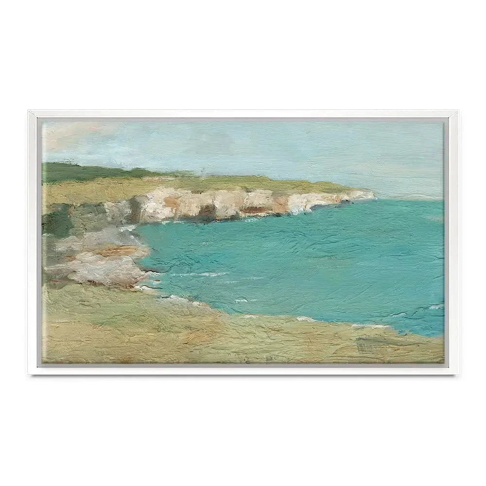 Sun Drenched Cliffs Canvas Print Sun Drenched Cliffs Canvas Print wall art product Ethan Harper