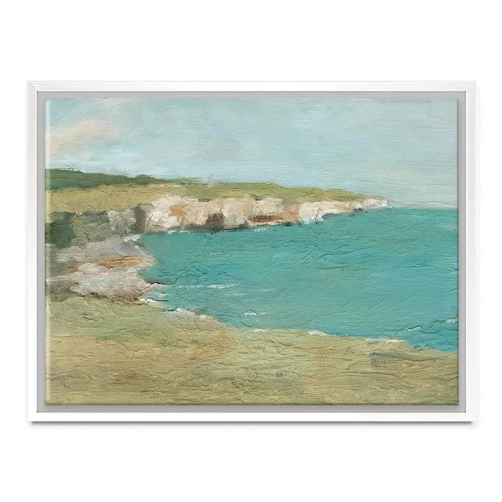 Sun Drenched Cliffs Canvas Print Sun Drenched Cliffs Canvas Print wall art product Ethan Harper
