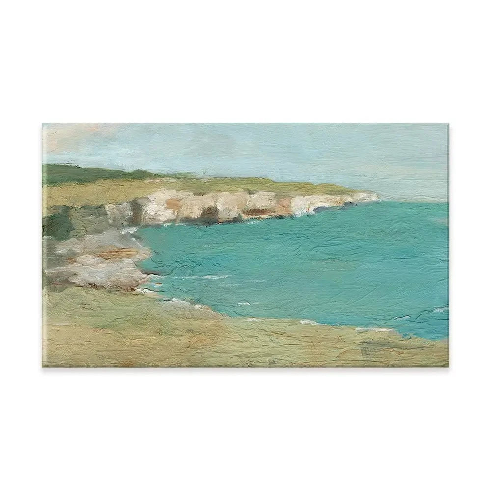 Sun Drenched Cliffs Canvas Print Sun Drenched Cliffs Canvas Print wall art product Ethan Harper