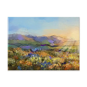 Sun Over The Field Canvas Print Sun Over The Field Canvas Print wall art product Art Print Shop