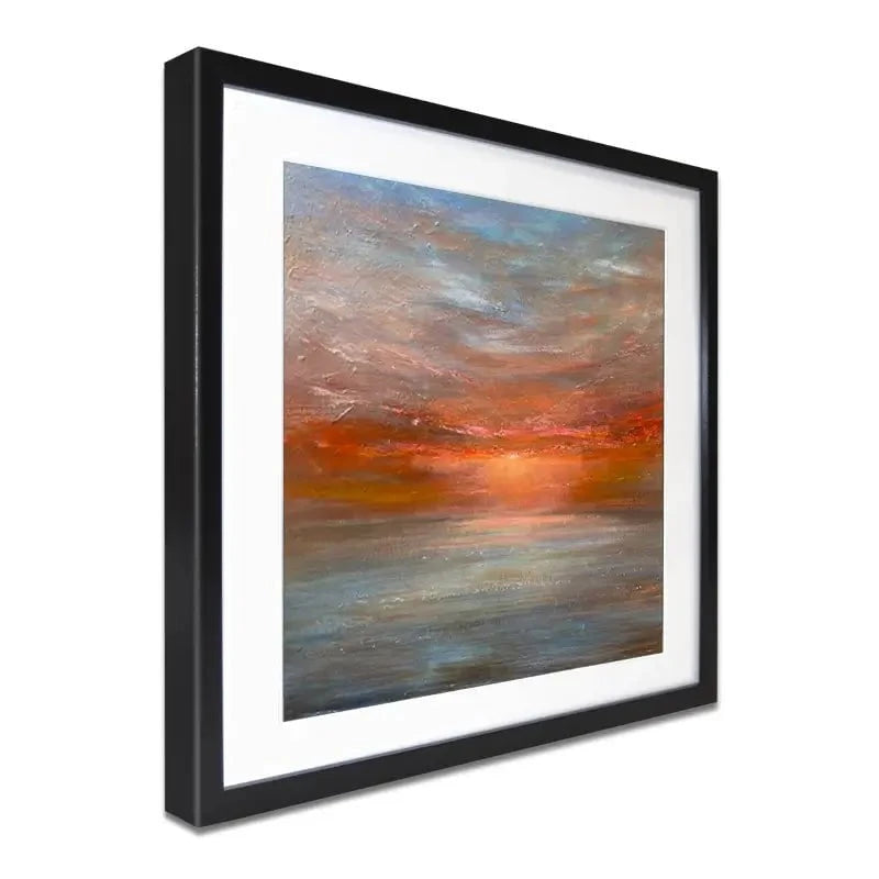Sun Rising Over The Sea Framed Art Print Sun Rising Over The Sea Framed Art Print wall art product Craig Askew