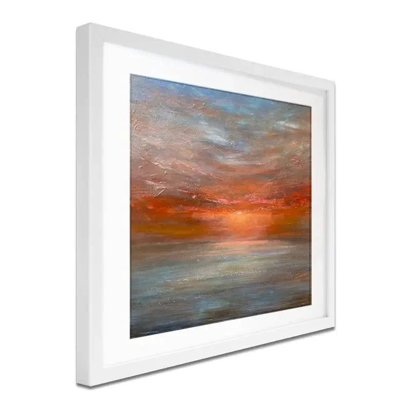 Sun Rising Over The Sea Framed Art Print Sun Rising Over The Sea Framed Art Print wall art product Craig Askew