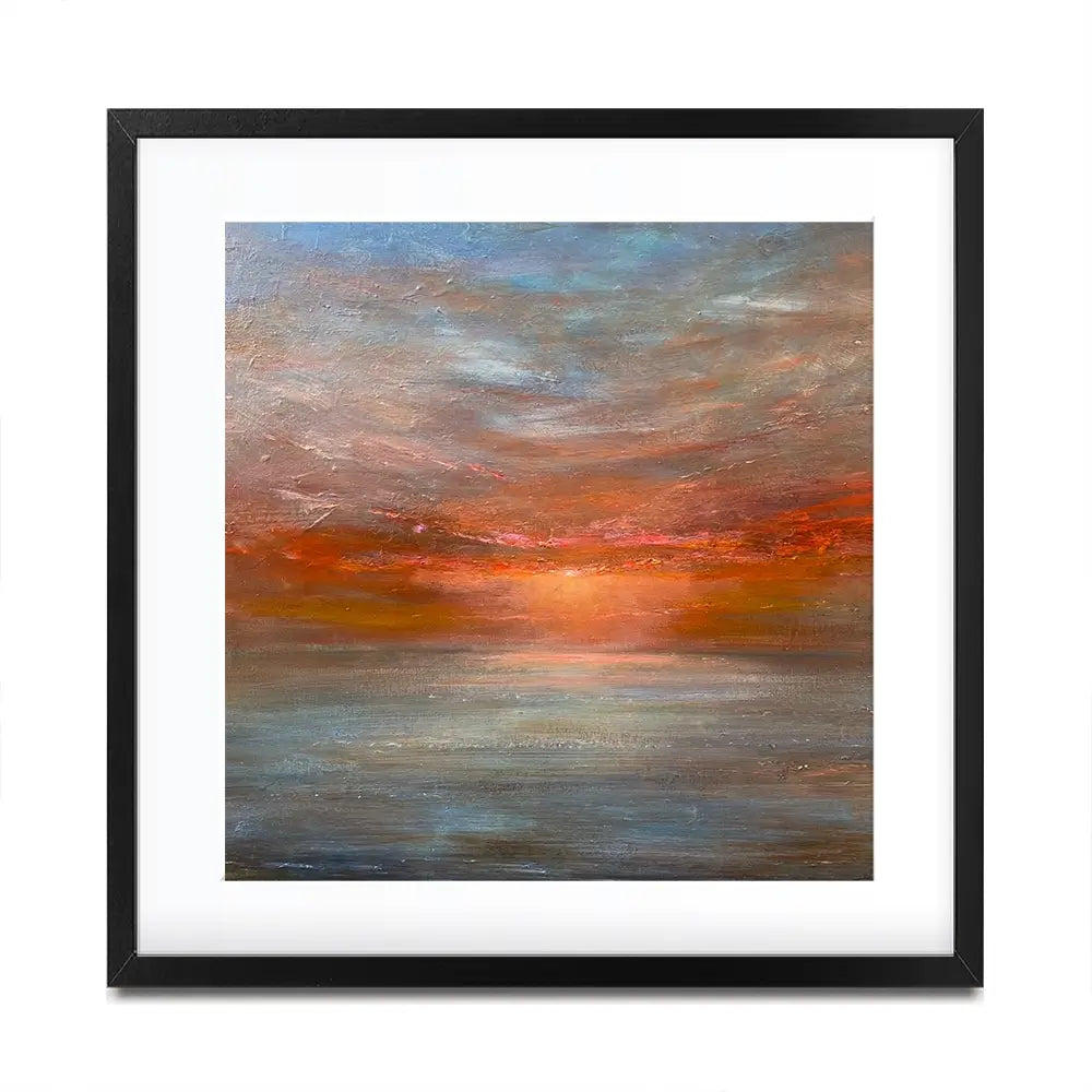 Sun Rising Over The Sea Framed Art Print Sun Rising Over The Sea Framed Art Print wall art product Craig Askew