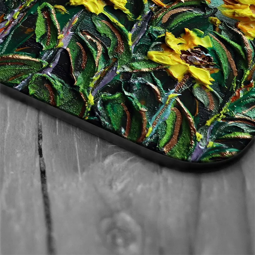 Sun Shining Sunflowers Coaster Set Sun Shining Sunflowers Coaster Set wall art product Nada Khatib