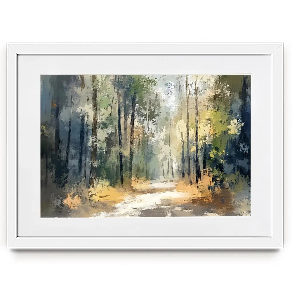 Sun Through The Trees Framed Art Print Sun Through The Trees Framed Art Print wall art product Creative Studio - Independent
