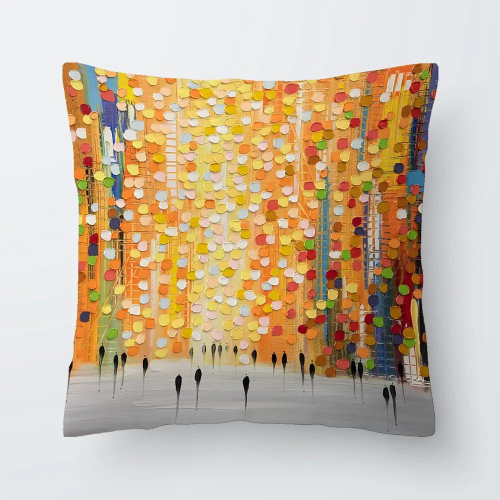 Sundown Splendor Cushion Sundown Splendor Cushion wall art product Art Print Shop