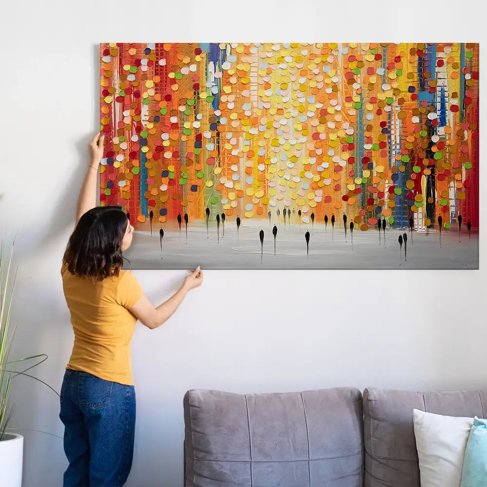 Sundown Splendor Oversized Canvas Print Sundown Splendor Oversized Canvas Print wall art product Ekaterina Ermilkina