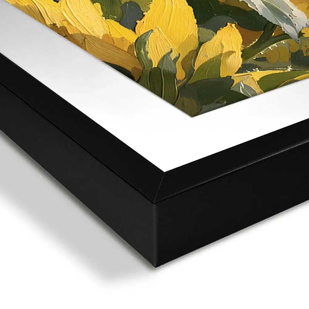 Sunflower Gathering Framed Art Print Trio Sunflower Gathering Framed Art Print Trio wall art product IAmHomeStudio