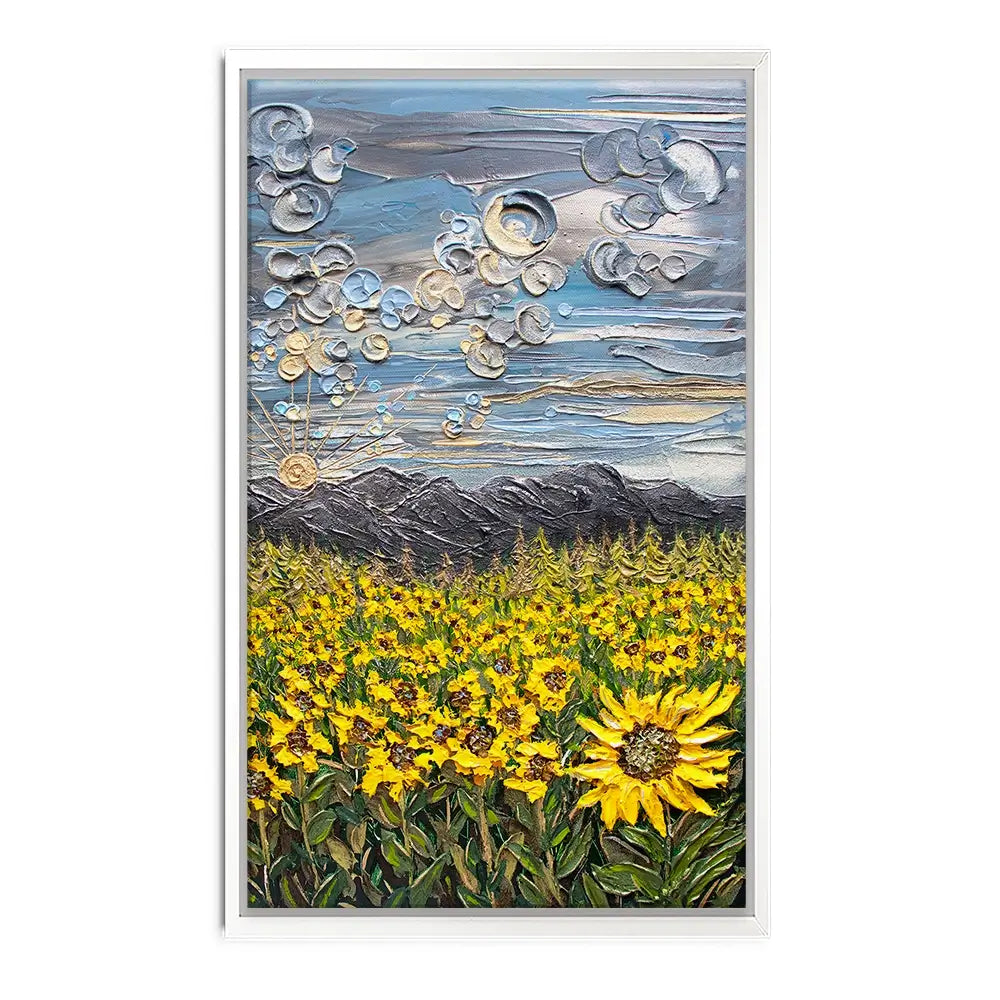 Sunflower Spectacular Canvas Print Sunflower Spectacular Canvas Print wall art product Nada Khatib