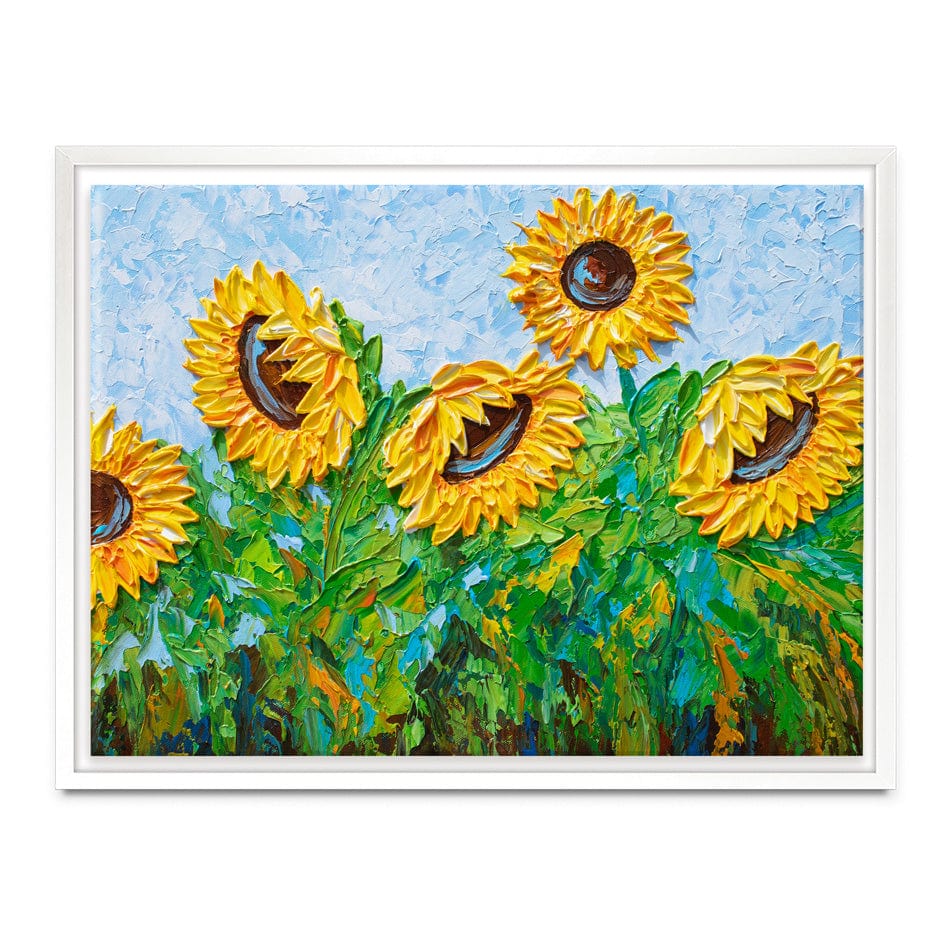 Sunflowers Canvas Print wall art product Olga Tkachyk