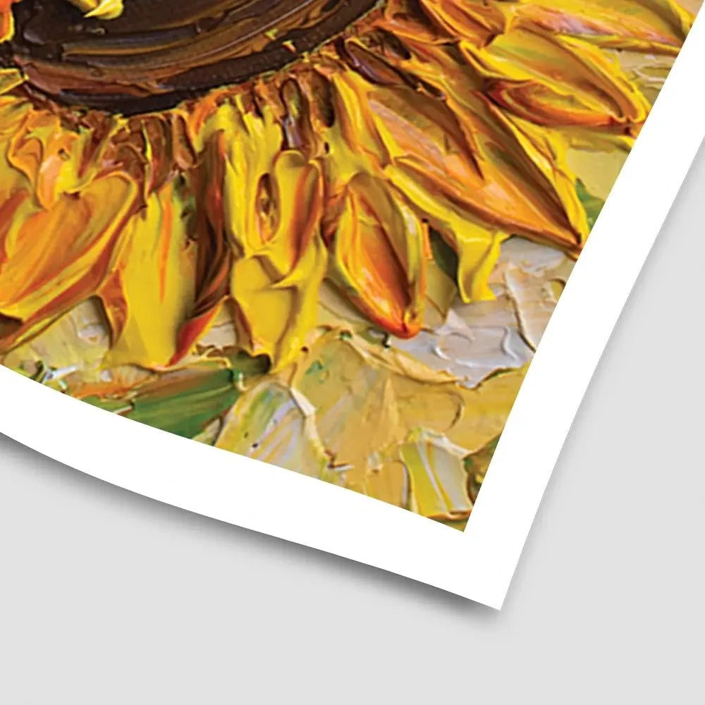 Sunflowers Warmth Art Print Sunflowers Warmth Art Print wall art product Olga Tkachyk