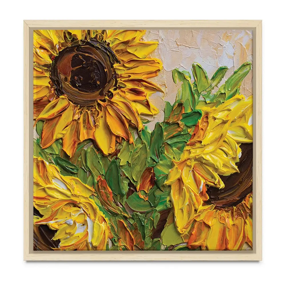 Sunflowers Warmth Oversized Canvas Print Sunflowers Warmth Oversized Canvas Print wall art product Art Print Shop
