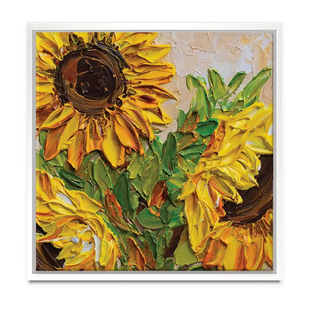 Sunflowers Warmth Oversized Canvas Print Sunflowers Warmth Oversized Canvas Print wall art product Art Print Shop