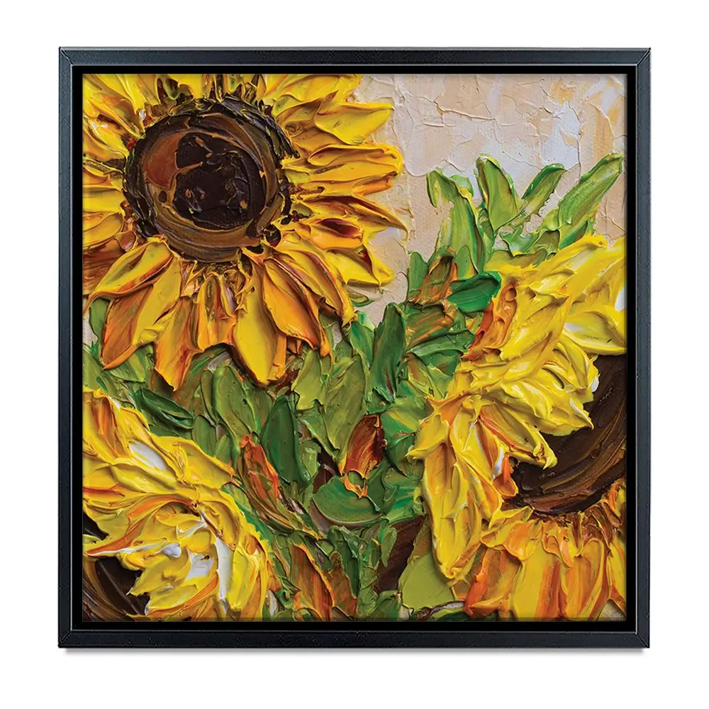 Sunflowers Warmth Oversized Canvas Print Sunflowers Warmth Oversized Canvas Print wall art product Art Print Shop