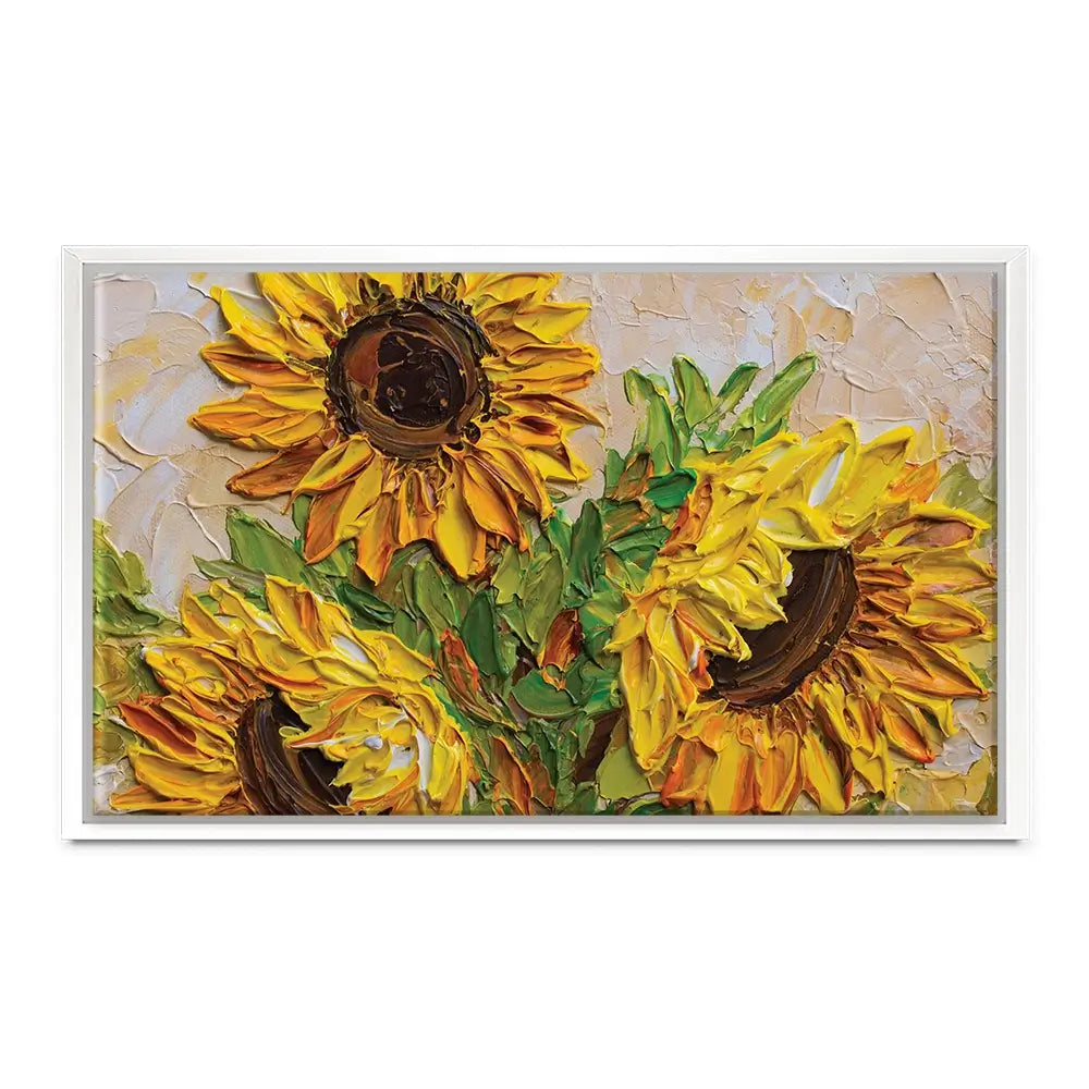 Sunflowers Warmth Oversized Canvas Print Sunflowers Warmth Oversized Canvas Print wall art product Art Print Shop