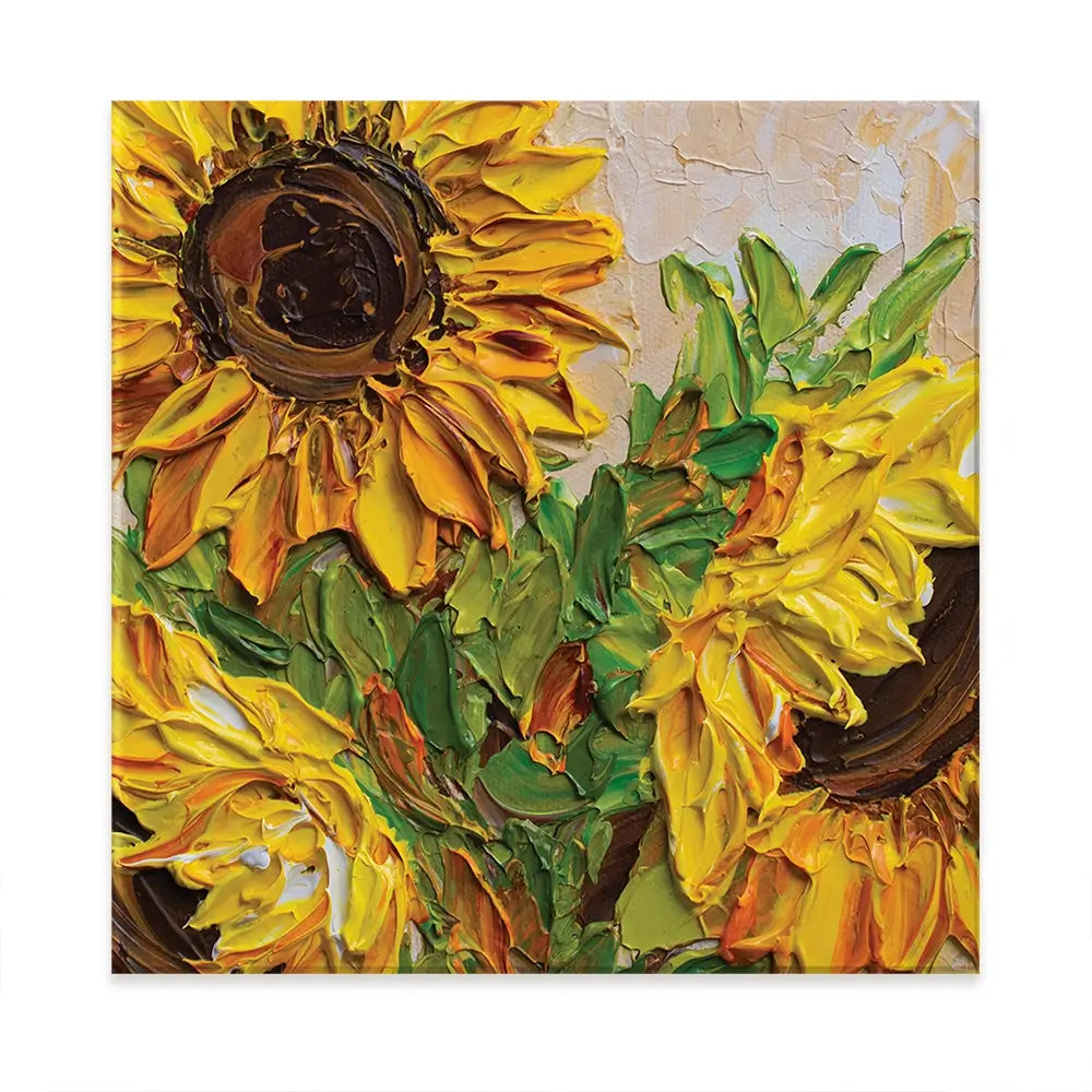 Sunflowers Warmth Oversized Canvas Print Sunflowers Warmth Oversized Canvas Print wall art product Art Print Shop
