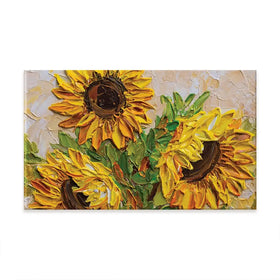 Sunflowers Warmth Oversized Canvas Print Sunflowers Warmth Oversized Canvas Print wall art product Art Print Shop