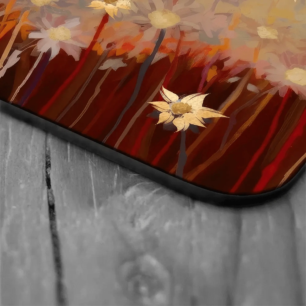 Sunkissed Blooms Coaster Set Sunkissed Blooms Coaster Set wall art product Isabella Karolewicz