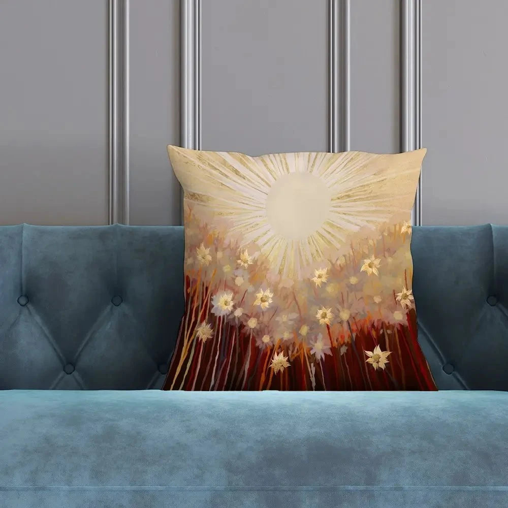 Sunkissed Blooms Cushion Sunkissed Blooms Cushion wall art product Isabella Karolewicz
