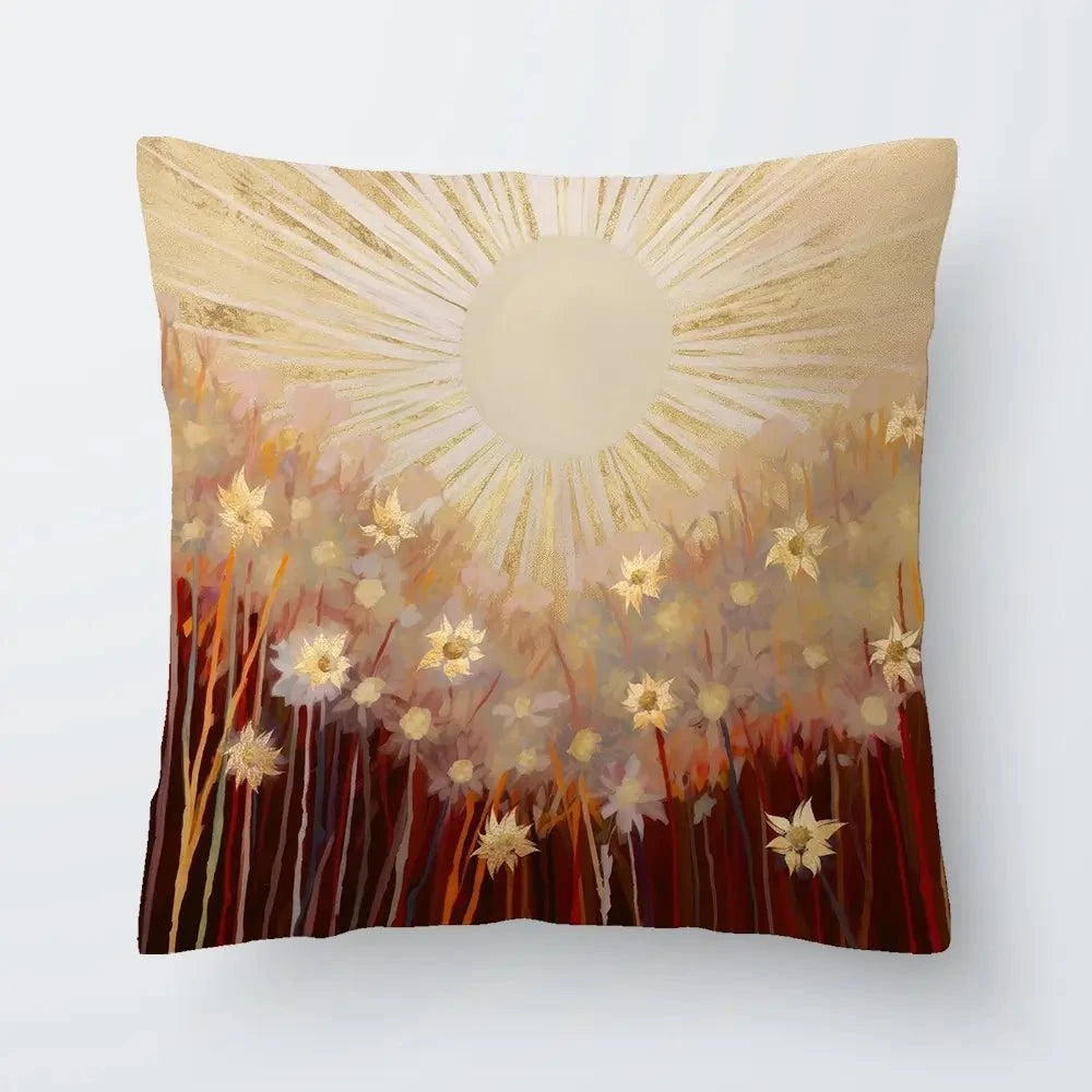 Sunkissed Blooms Cushion Sunkissed Blooms Cushion wall art product Isabella Karolewicz