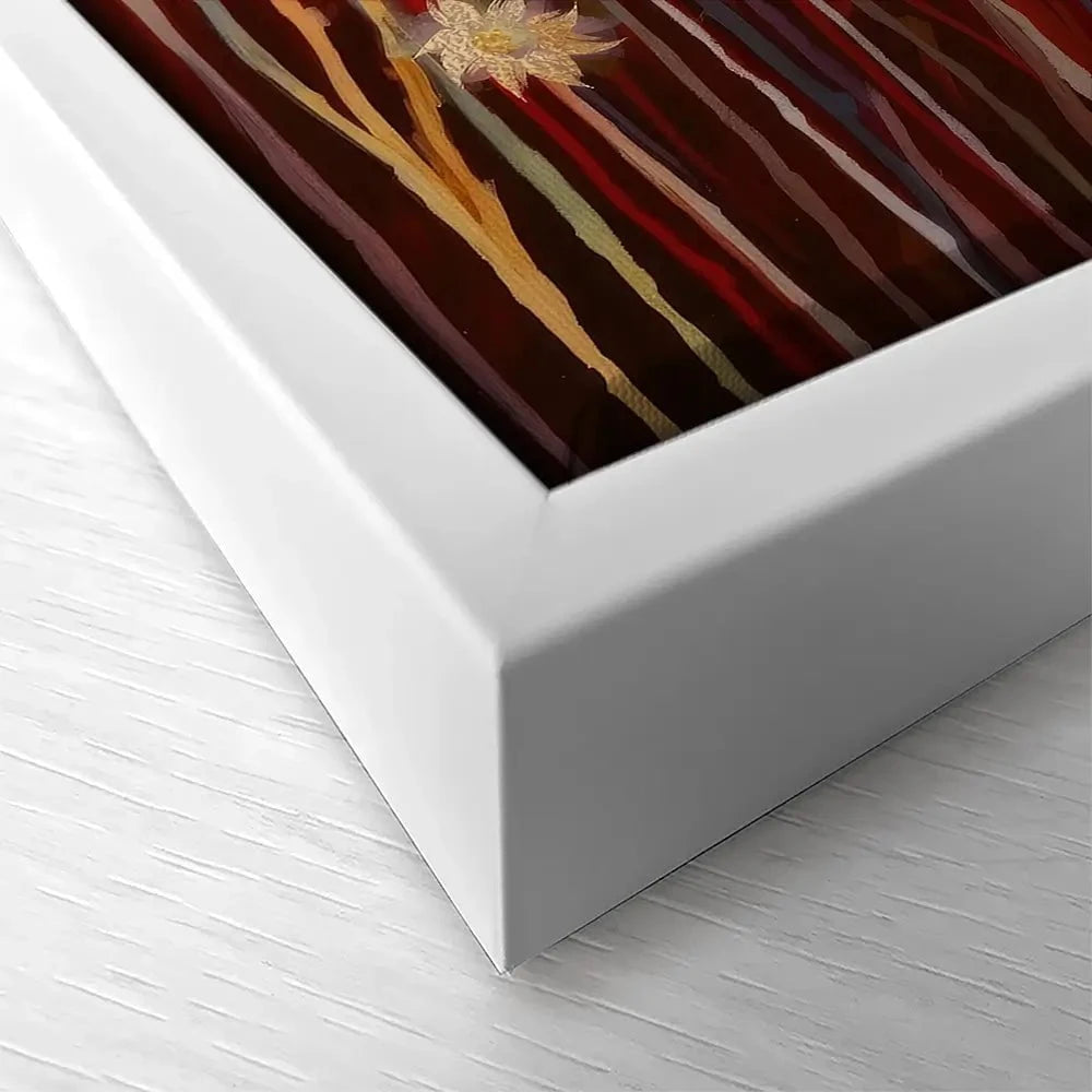 Sunkissed Blooms Square Canvas Print Sunkissed Blooms Square Canvas Print wall art product Isabella Karolewicz
