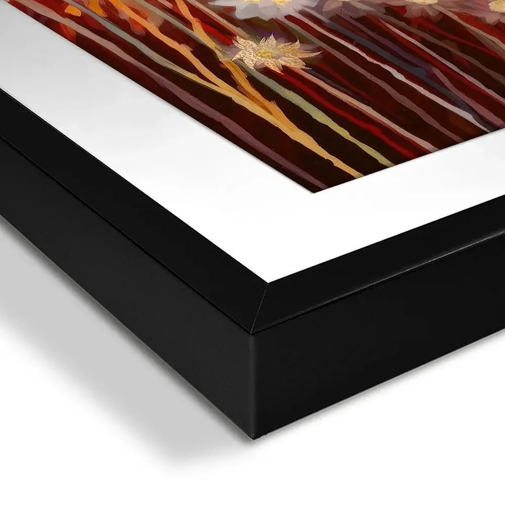 Sunkissed Blooms Square Framed Art Print Sunkissed Blooms Square Framed Art Print wall art product Isabella Karolewicz