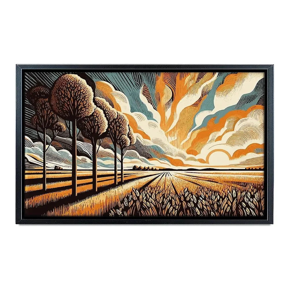 Sunlit Serenity Canvas Print Sunlit Serenity Canvas Print wall art product P & M Print Gallery