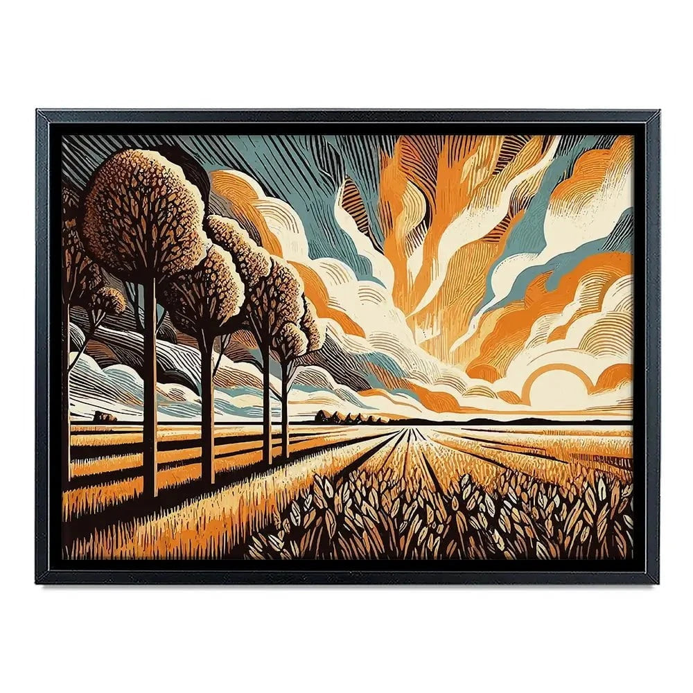 Sunlit Serenity Canvas Print Sunlit Serenity Canvas Print wall art product P & M Print Gallery